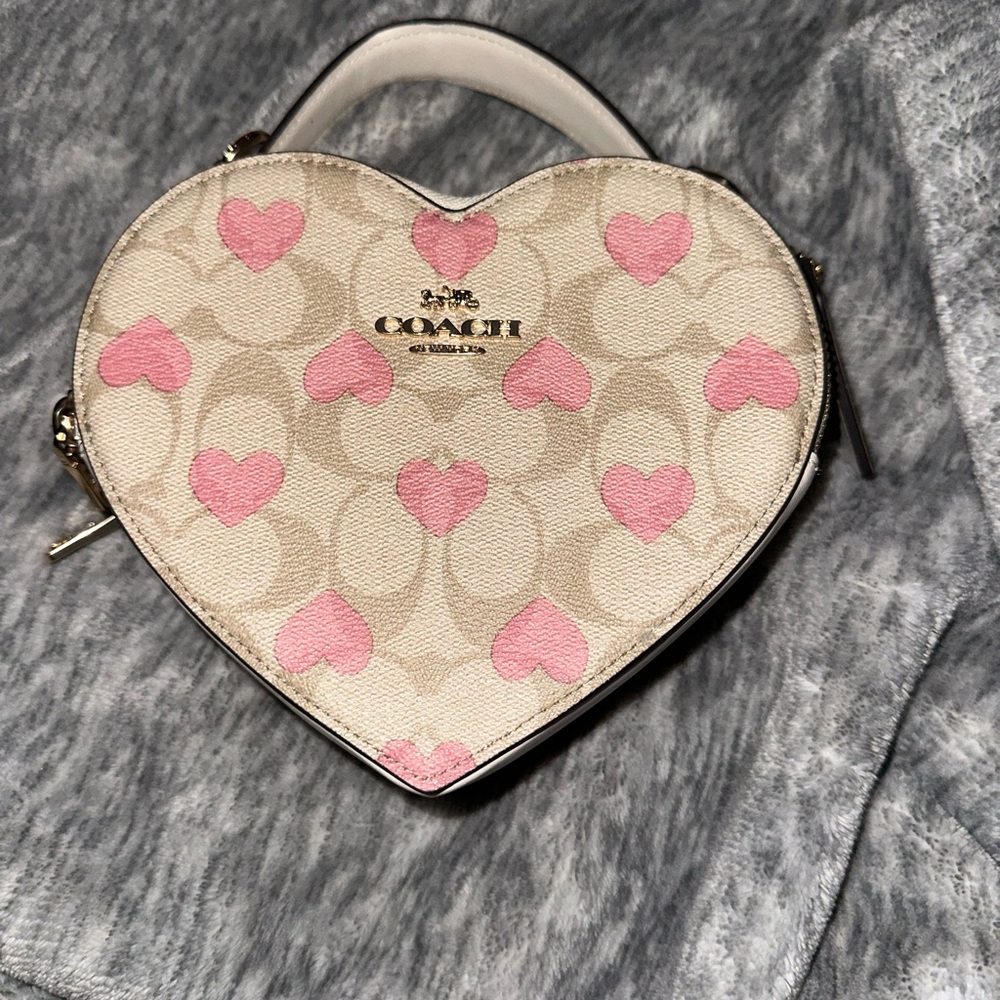 Coach Heart Bag